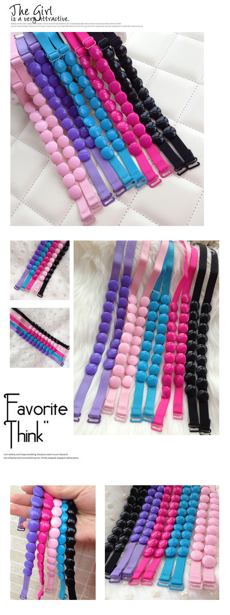 Bretelles pour lingerie ICEDOSHOW - Ref 809899 Image 6