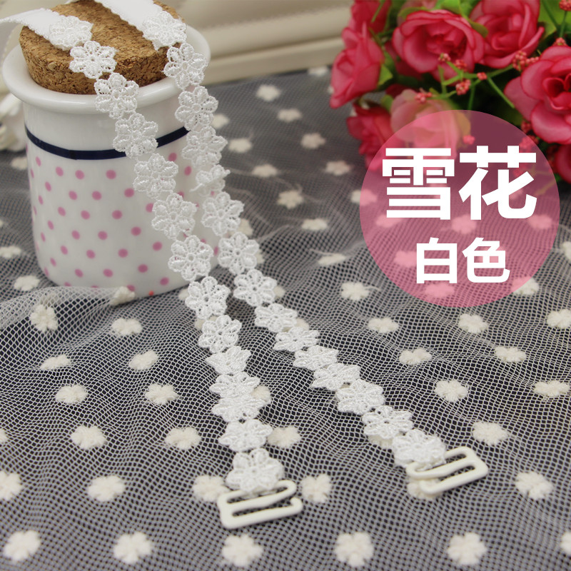Hàn vai dây đeo áo ngực với đồ lót với openwork ren hoa trong suốt vô hình dây đeo vai ren chéo đẹp trở lại treo cổ dây áo lót ren đẹp