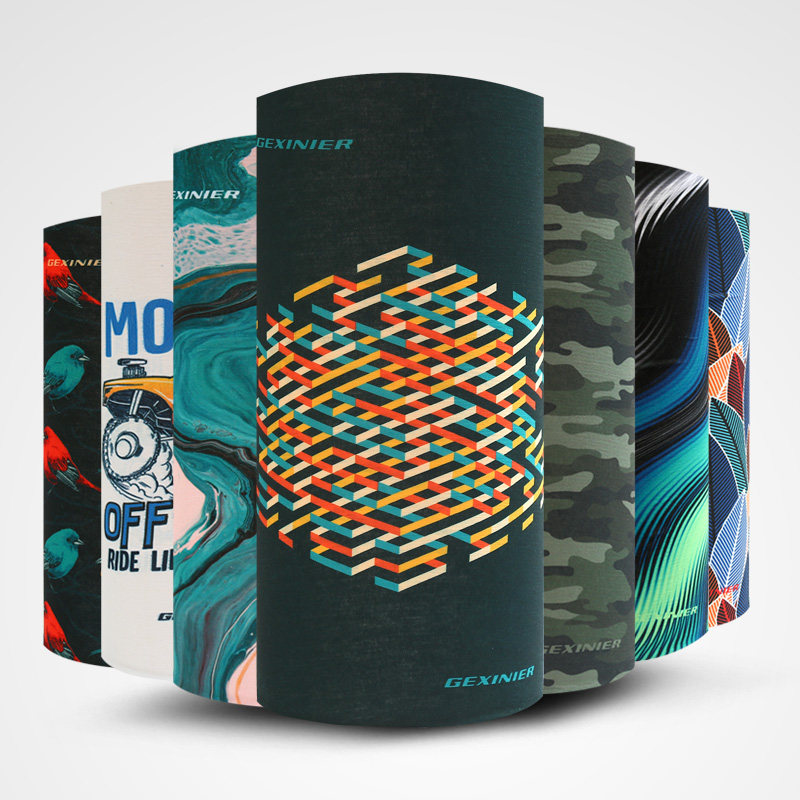 Neck-neck male summer neck jacket thin sunscreen female magic headscarf 100-changing face mask Summer sports riding desert anti-sand