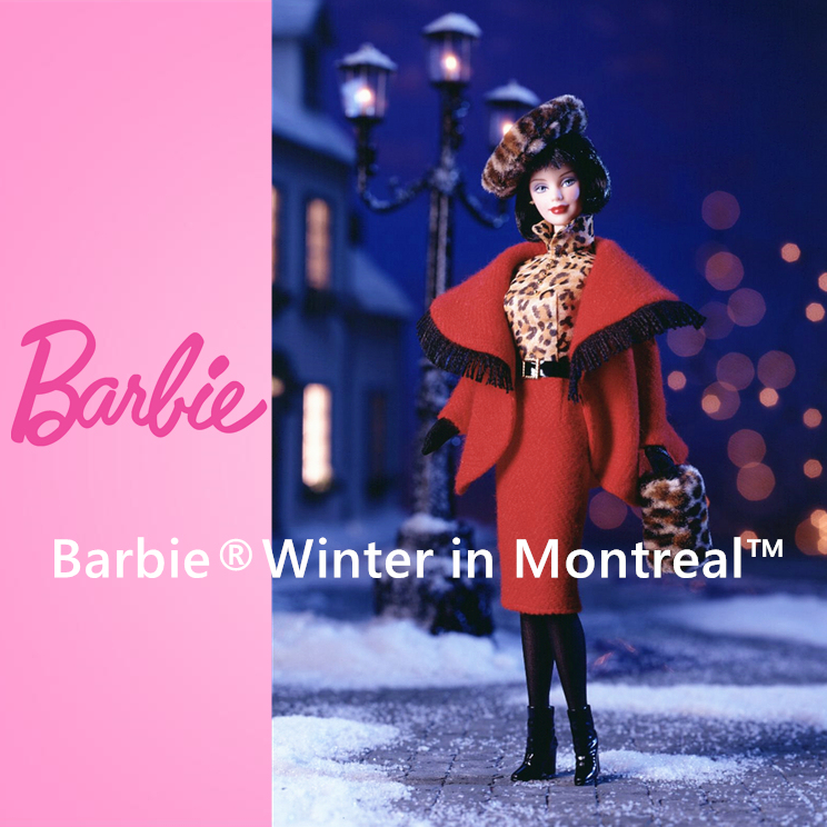 [in Stock] Barbie City Seasons Tokyo Paris Lady Doll