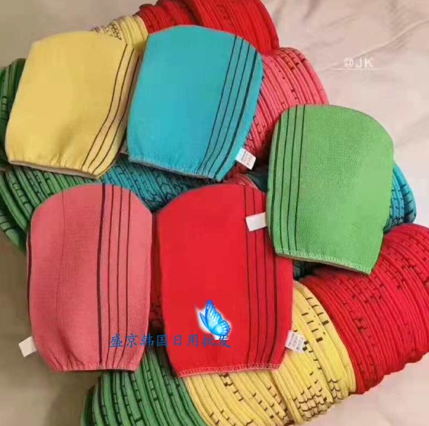 South Korea imports old grandma's bath towels with powerful rubbing and decontamination to remove keratinoco lady doesn't hurt-Taobao