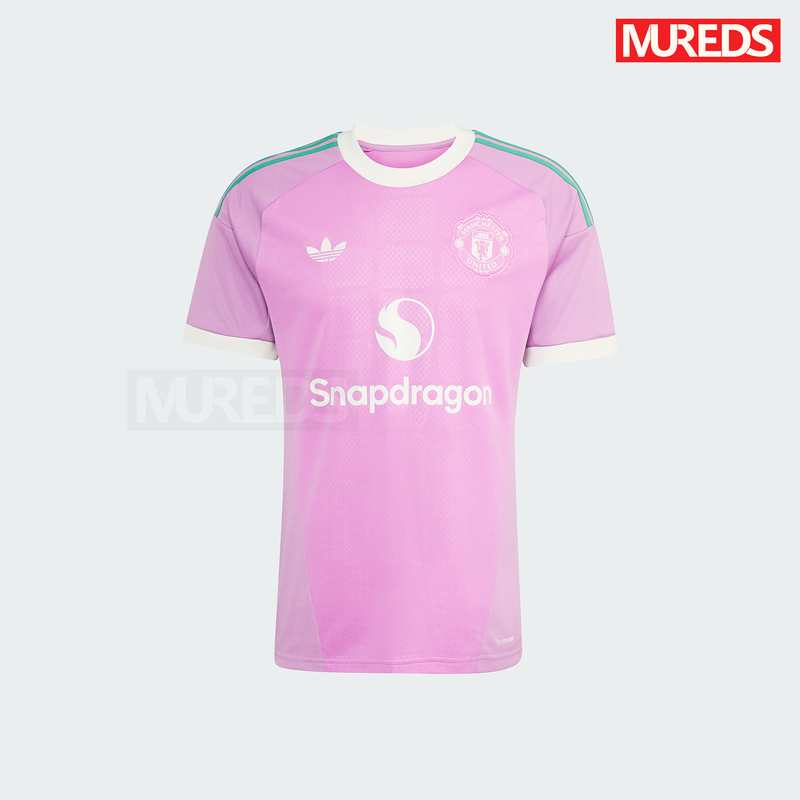Manchester United Official Authentic Adidas 26-27 Season Away Goalkeeper Fan Version Short-Sleeved Jersey Kb5557 Manchester United Official Authentic Adidas 26-27 Season Away Goalkeeper Fan Version Short-Sleeved Jersey Kb5557