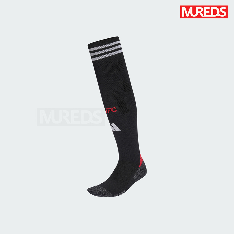 Manchester United Official Authentic Adidas 25-26 Season Home Long Tube Adult Game Football Socks Ji7436