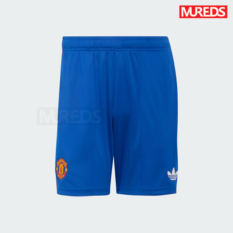 Manchester United Official Authentic Adidas Adidas 26-27 Season Away Football Fan Version Shorts Ka6862