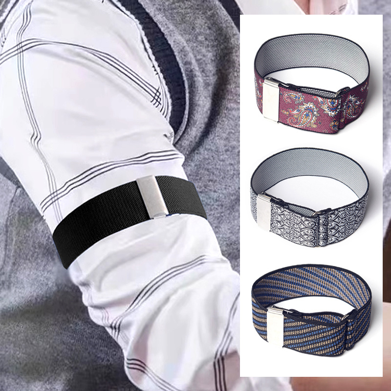 Elastic Sleeve Bands for Shirts, Arm Bands, Sleeve Cuffs, Unisex Shirt Elastic Bands, Bartender Arm Bands, Sleeve Holders