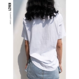 Krazy Летняя эластичная повязка для отдыха, футболка с коротким рукавом, 2020, короткий рукав