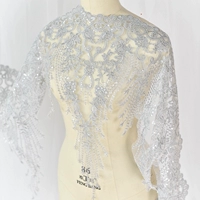 Smoke Grey+блестки, один ярд, 91 см