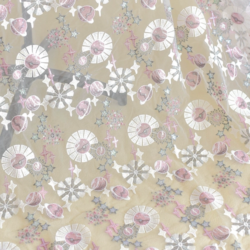 Блестки для ногтей, кружевная ткань, свадебное платье, вечернее платье, юбка, в цветочек, с вышивкой