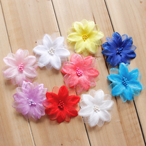 Multicolor headdress stereo flower diy bride wedding dress accessories artificial flower handmade flower material 5 5cm