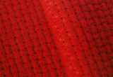 Embroidery cloth Cross stitch embroidery cloth Korean orange border embroidery cloth 11CT red