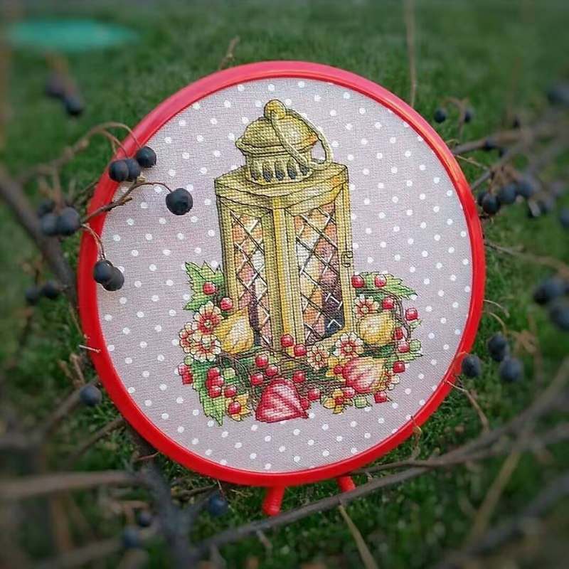 Nurge imported Turkish embroidery rabbit ear shape mesh red groove embroidery shaft DIY tool