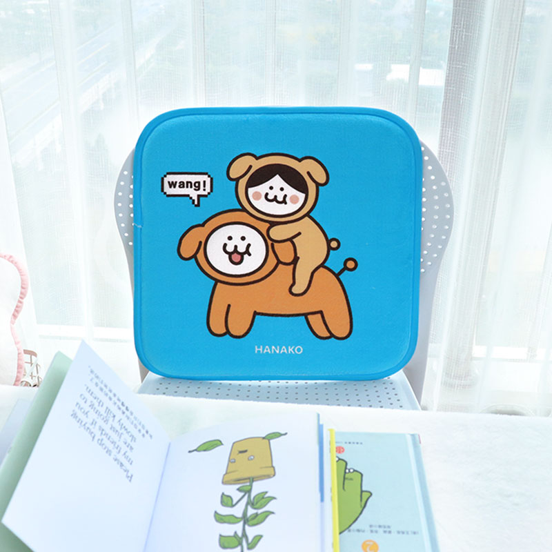 Genuine Authorisation Backfield Playboy Student Flannel Cushion Winter Warm Chair Cushion Anti-Slip Chair Plush Cushion