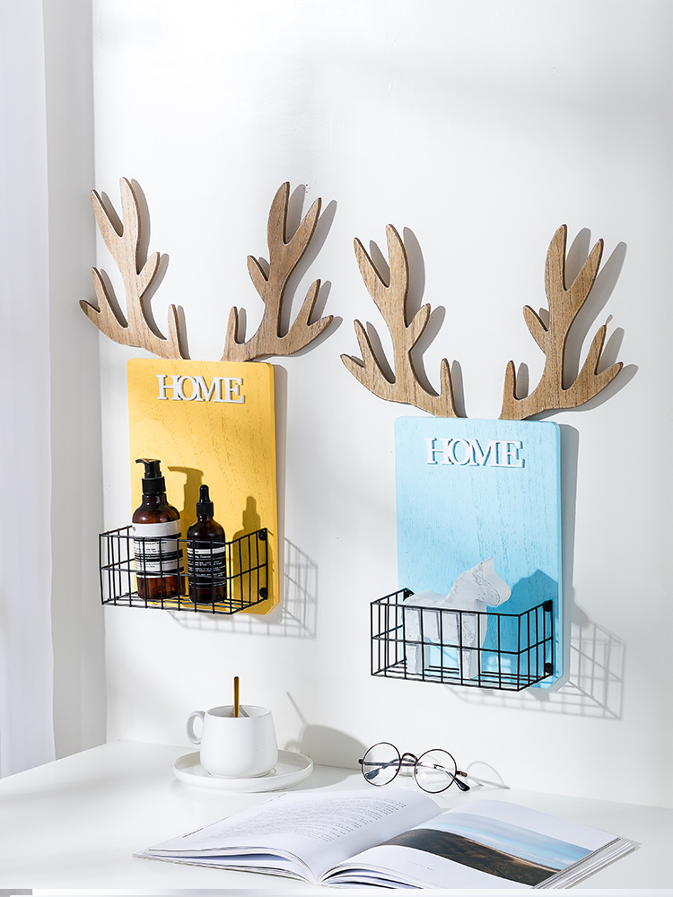 Bedroom wall decoration Flower creative ins Room decoration Living room stair wall door pendant Hanging wall jewelry