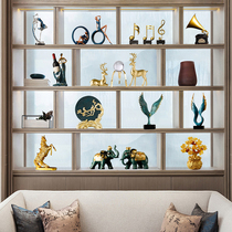 Living room wine cabinet decoration decoration Home decoration Modern creative TV cabinet Coffee table Entrance decoration Light luxury high-end