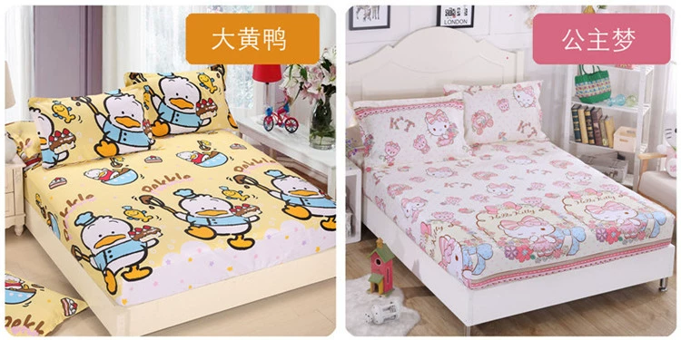 Cartoon đơn bông chăn bông chăn đơn hoặc đôi sinh viên nhà 1.2m1.5m1.8 220 * 240 mét custom-made - Quilt Covers