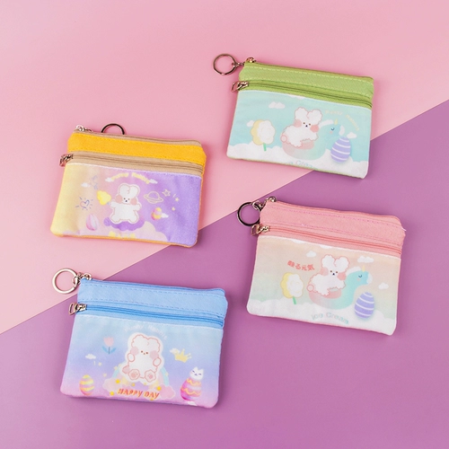 Кошелек, сумка через плечо, маленькая брендовая ткань, милая система хранения для ключей, монеты, бумажник, японские и корейские