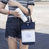 Милая сумка через плечо со стаканом, льняная сумка, стакан, зонтик, водонепроницаемая портативная защита мобильного телефона, чайник