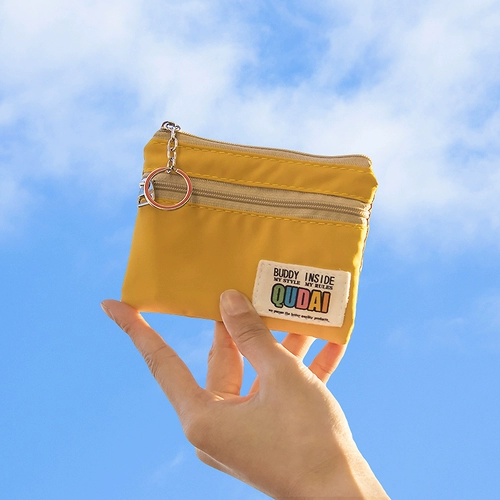 Кошелек, маленькая водонепроницаемая сумка через плечо, японская короткая ткань для школьников, бумажник, простой и элегантный дизайн