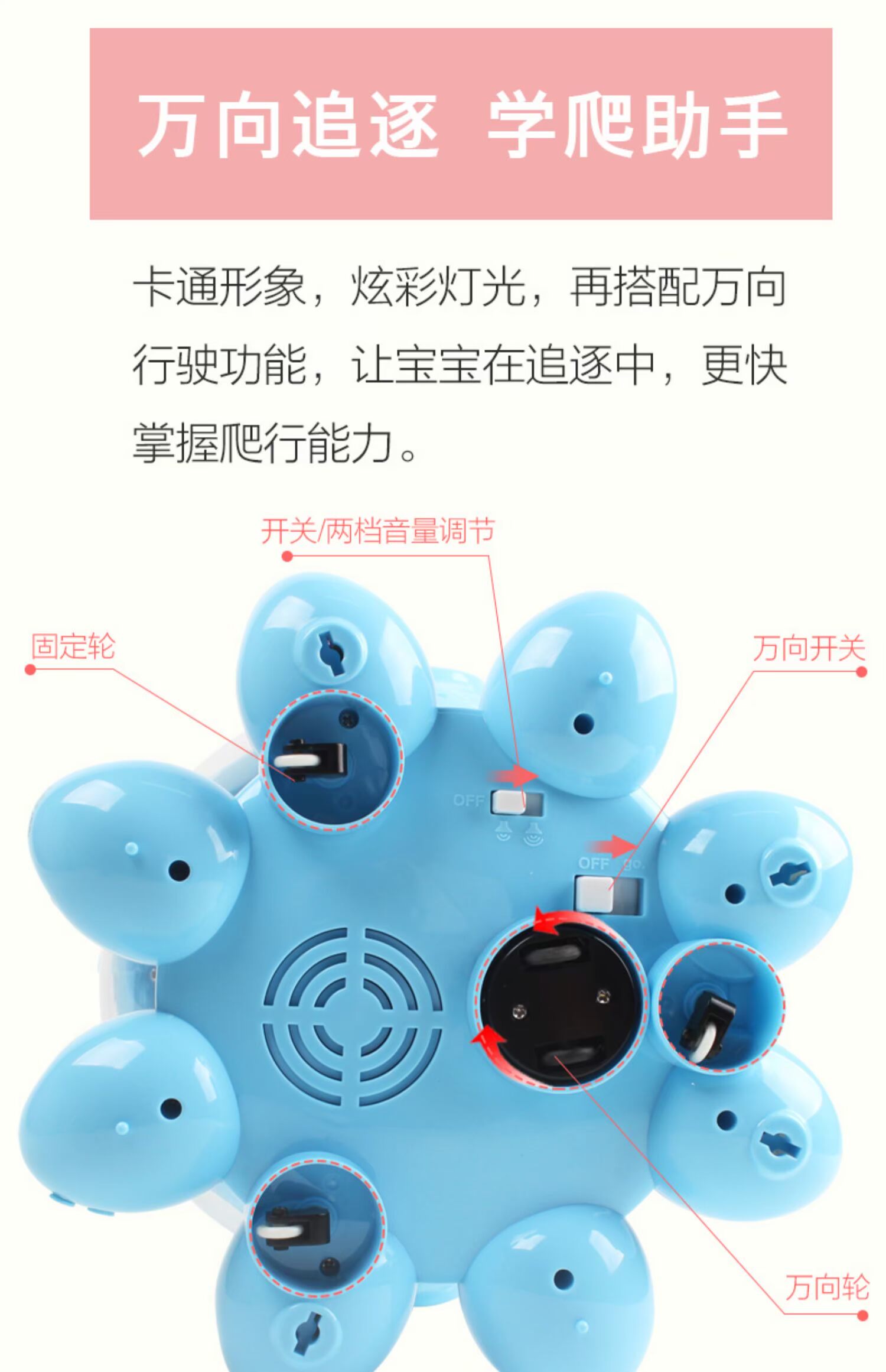Trống chơi nhạc cho bé Polaroid có thể được sạc băng chuyền 6-12 tháng bé vỗ trống 1-3 đồ chơi - Đồ chơi âm nhạc / nhạc cụ Chirldren đàn piano cho bé gái