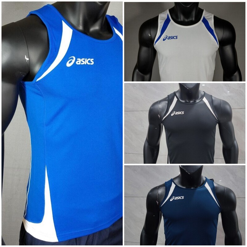 Asics Professional Running Vest T-Shirt Quick-Drying Fabric Moisture-Wicking Ultra-Thin Ultra-Light 237Z6 Asics Professional Running Vest T-Shirt Quick-Drying Fabric Moisture-Wicking Ultra-Thin Ultra-Light 237Z6