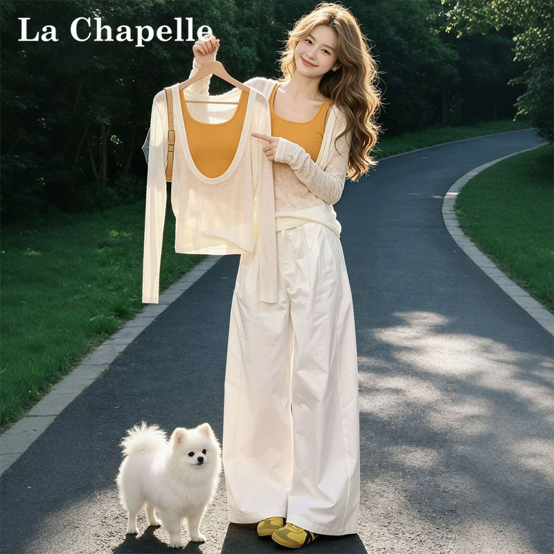 La Chapelle Travel Bright Dopamine Style Color-Blocking Sun-Protective Long-Sleeve T-Shirt for Women Summer 2026 Air-Conditioning Shirt Top La Chapelle Travel Bright Dopamine Style Color-Blocking Sun-Protective Long-Sleeve T-Shirt for Women Summer 2026 Air-Conditioning Shirt Top