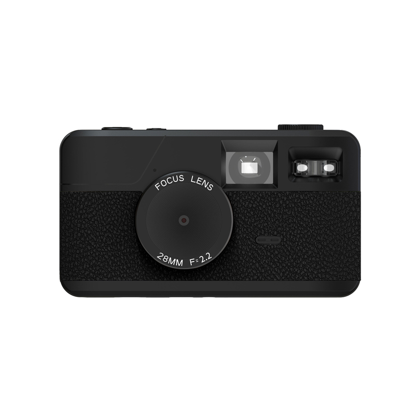 Retro Screenless Digital Camera with 8 Modes, 8Mp Led Camp Snap Camera, Customizable Logo