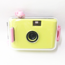 Green powder fool film camera retro waterproof film machine can be exchanged for non-disposable ins flush gift mini