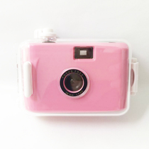 Pink and white small fresh waterproof retro fool camera film camera novice entry birthday gift student graduation ceremony