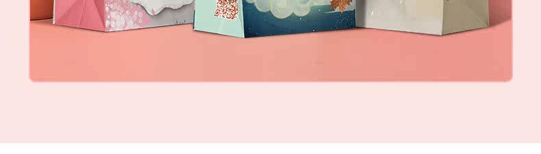 Подарочный пакет 礼品袋手提袋牛皮纸袋定制礼物袋小号包装袋服装奶茶外卖手拎袋子 4535338