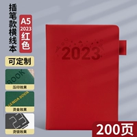 Новый 2023 A5 200 -страничный красный красный