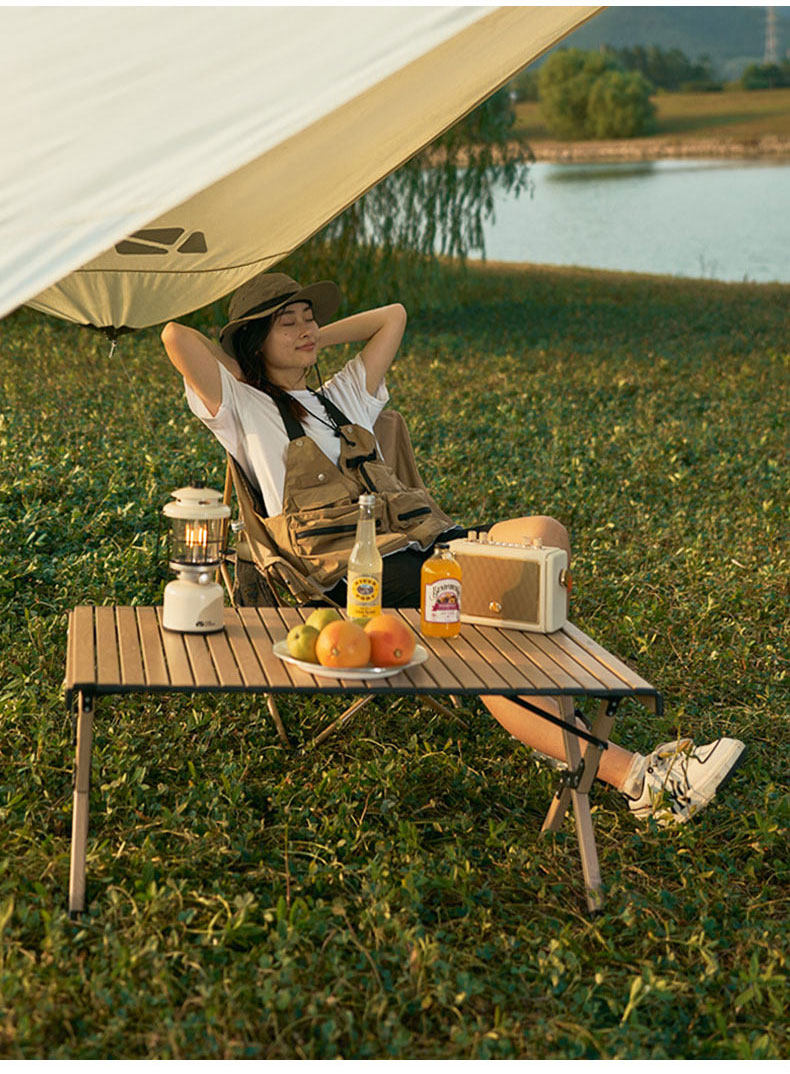 Портативное складное дорожное металлическое снаряжение для кемпинга, портативная качалка, алюминиевый сплав mobi garden / mobi 