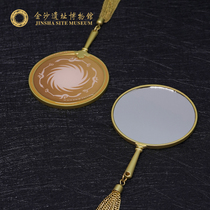 Chengdu Jinsha Ruins Museum Sun God Bird Comb Dresden Products Traditional Creative Gift Mirror