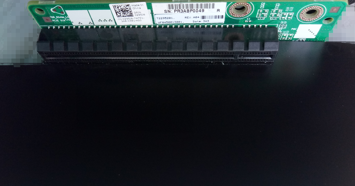 DELL C6100 Pci Riser PCI-E X16 riser card array card switching 295J6