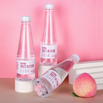 leas苏打水果味大瓶装无糖无汽水果味弱碱408ml*15瓶整箱饮料包邮