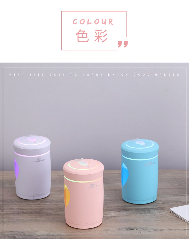 Máy tạo độ ẩm nhà câm phòng ngủ đèn văn phòng nhỏ máy tính để bàn nhỏ sinh viên ký túc xá công suất lớn phun - Máy giữ ẩm máy phun sương làm mát mini