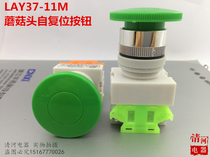 LAY37-11MT mushroom button head button self-locking self-reset mushroom head button switch start button