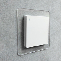 Acrylic board transparent simple switch sticker protective cover household switch decorative sticker free of stick and no damage to the wall anti-dirty sticker plug