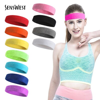 止汗发带男女士运动跑步吸汗头带发箍