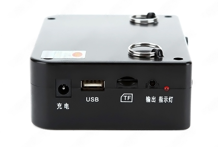 Máy nghe nhạc AKER / love class MR2800S điều khiển từ xa không dây di động nhỏ âm thanh nổi đa chức năng loa ong ghi âm đài phát thanh cũ nghe máy hát - Máy nghe nhạc mp3 máy nghe nhạc có loa ngoài
