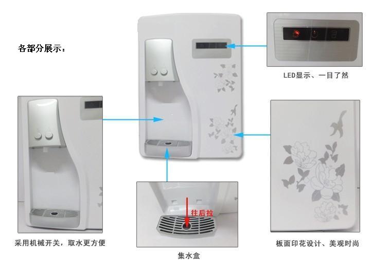 máy lọc ion kiềm Máy gia đình treo tường ấm đường ống nước Máy lọc nước Máy lọc nước tinh khiết Máy lọc nước uống thẳng phụ kiện máy - Nước quả máy lọc nước livotec