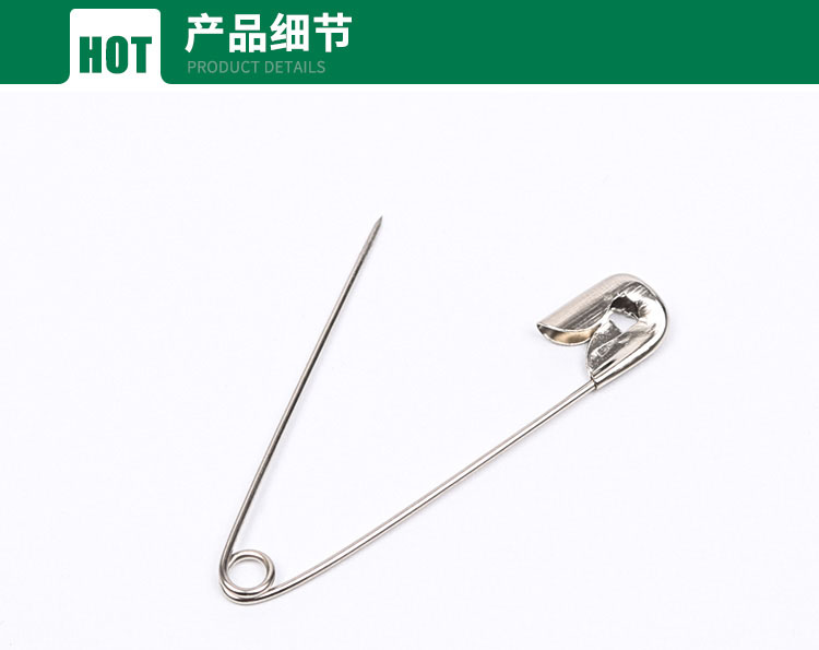 Kim loại pin giấy kẹp trâm cài khóa an toàn pin bảo hiểm pin trang trí đám cưới pin quốc gia vận chuyển - Trâm cài ghim băng cài áo
