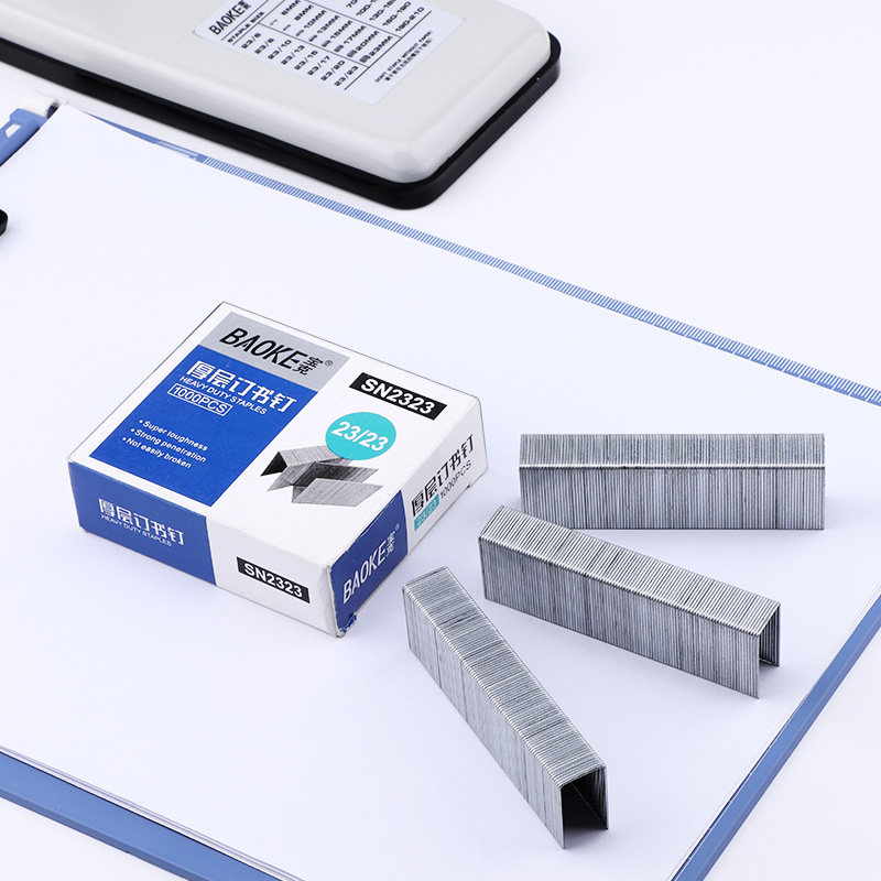 Baoke thickened staples thick layer staples SN2310 office thick layer staples 50 100 200 pages