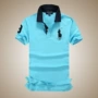 Màu sắc thời trang ve áo ve áo POLO màu rắn Mỹ Malaysia ngựa đực kinh doanh giản dị cotton ngắn tay áo Polo áo polo ralph lauren