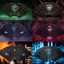 Wings card box battle ax sickle bow and arrow shield war gods sword trident open-fan technology box flower-cut playing cards