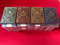 Harry Potter Playing Cards Peripheral Theme Four Schools HarryPotter T11 Joint Genuine Flower-cut Playing Cards