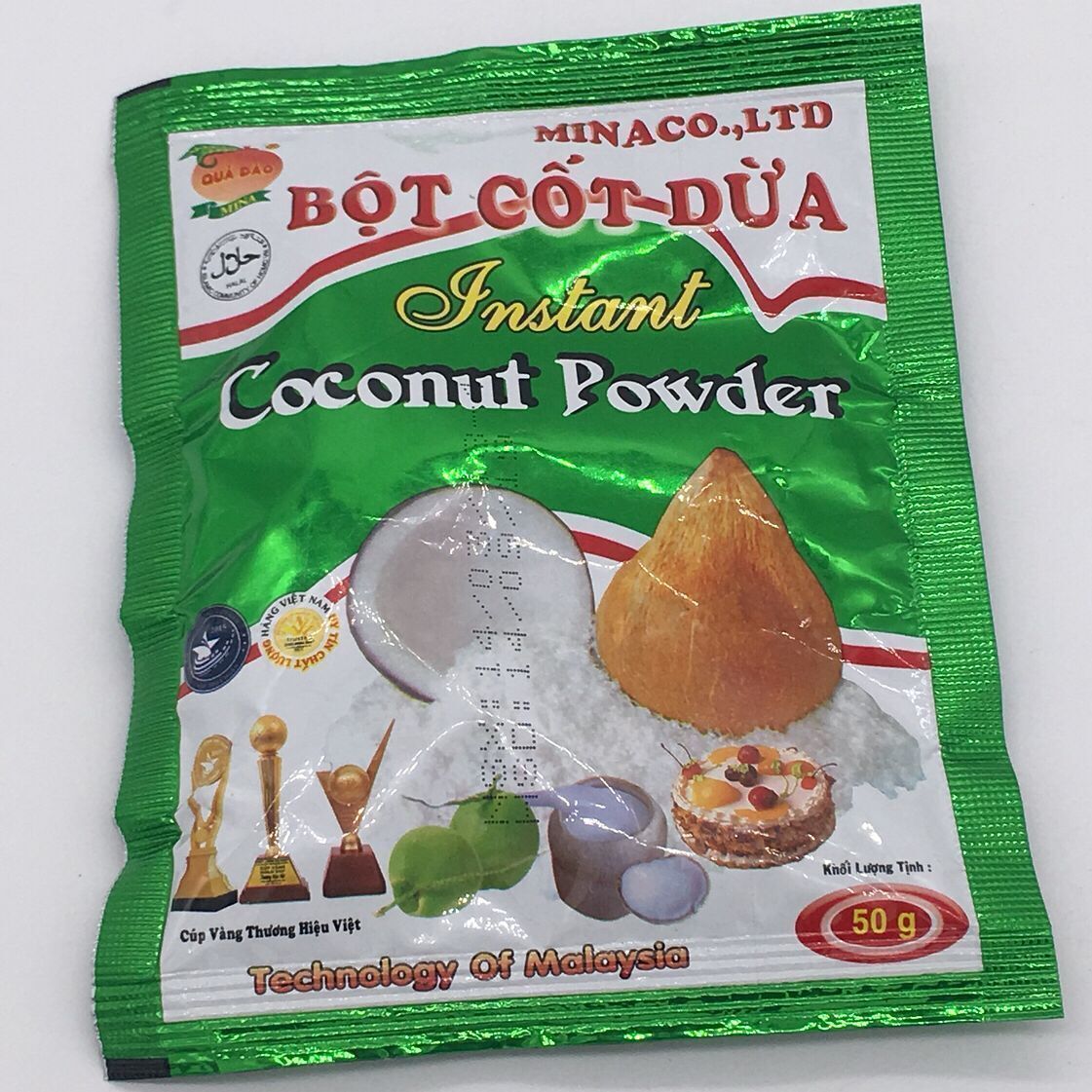 Vietnamese Coconut Taste Jelly Powder 50 gr One pack for sale of various seasoned sauces Snack Flavours Snack sweet fruit
