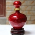 Jingdezhen 1 kg tải chai rượu gốm Một pound tải đỏ pha lê men gốm trắng rượu vang jar dụng cụ khui rượu vang Rượu vang