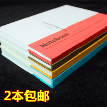 Business hard leather copy hard leather notebook hard copy hard case notepad A4B5A5 classroom notebook diary thick