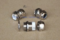 Metal cable joint copper alloy nickel-plated cable lock screw cable fixing head M22