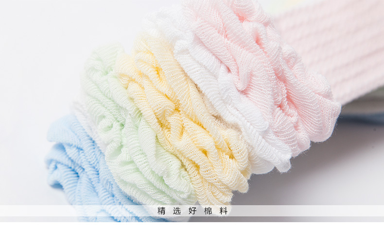 Mùa hè phần mỏng lưới vớ em bé của phụ nữ cotton lỏng miệng trên đầu gối vớ điều hòa không khí chống muỗi vớ